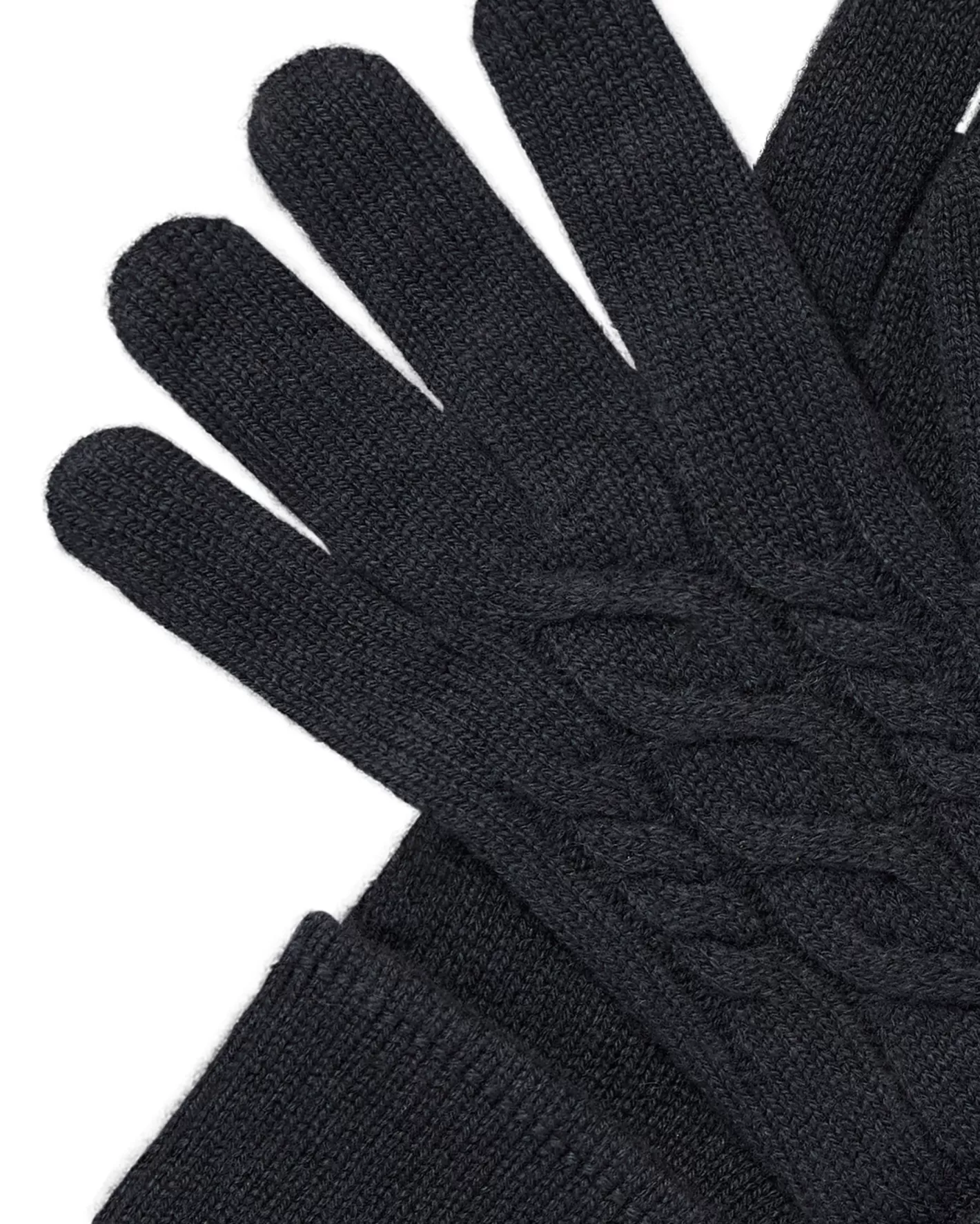 N.Peal Women's Cable Cashmere Gloves*Women Gloves | Organic Cashmere