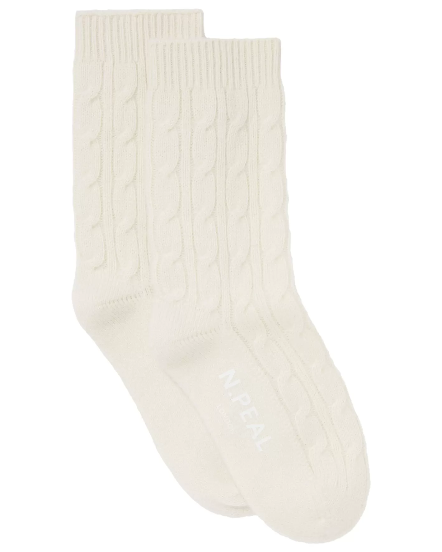 N.Peal Women's Cable Cashmere House Socks*Women Homeware | Slippers & Socks