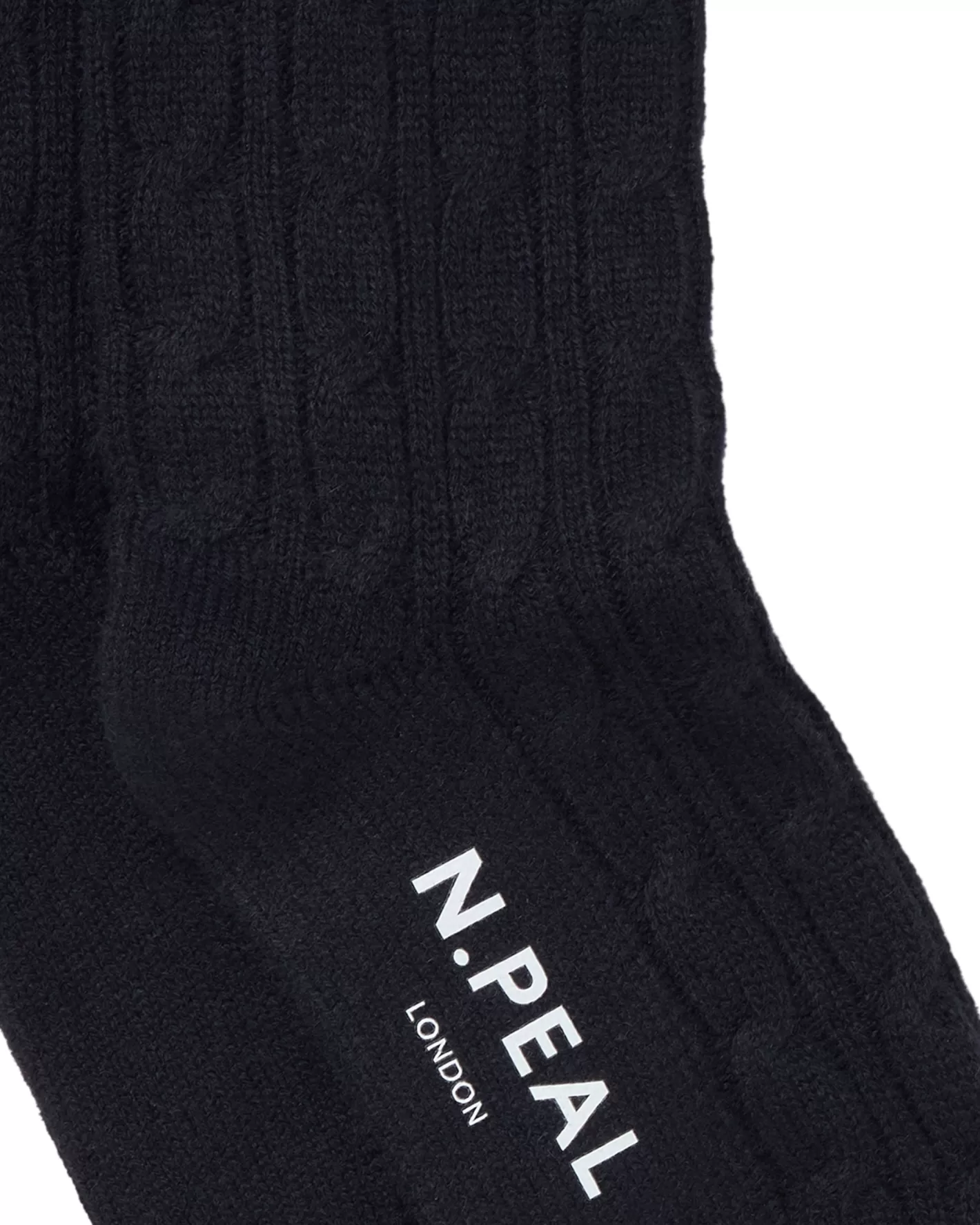 N.Peal Women's Cable Cashmere House Socks*Women Slippers & Socks | Gloves