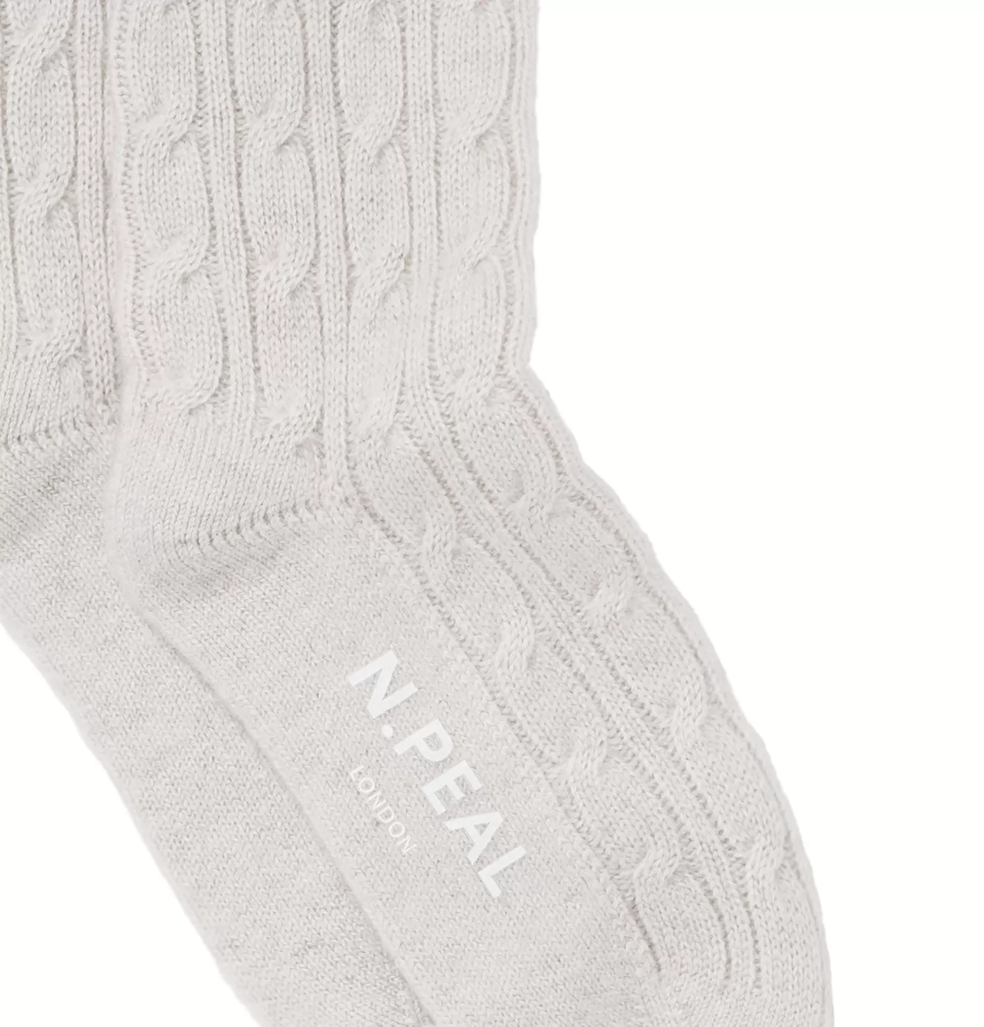 N.Peal Women's Cable Cashmere House Socks*Women Homeware | Slippers & Socks