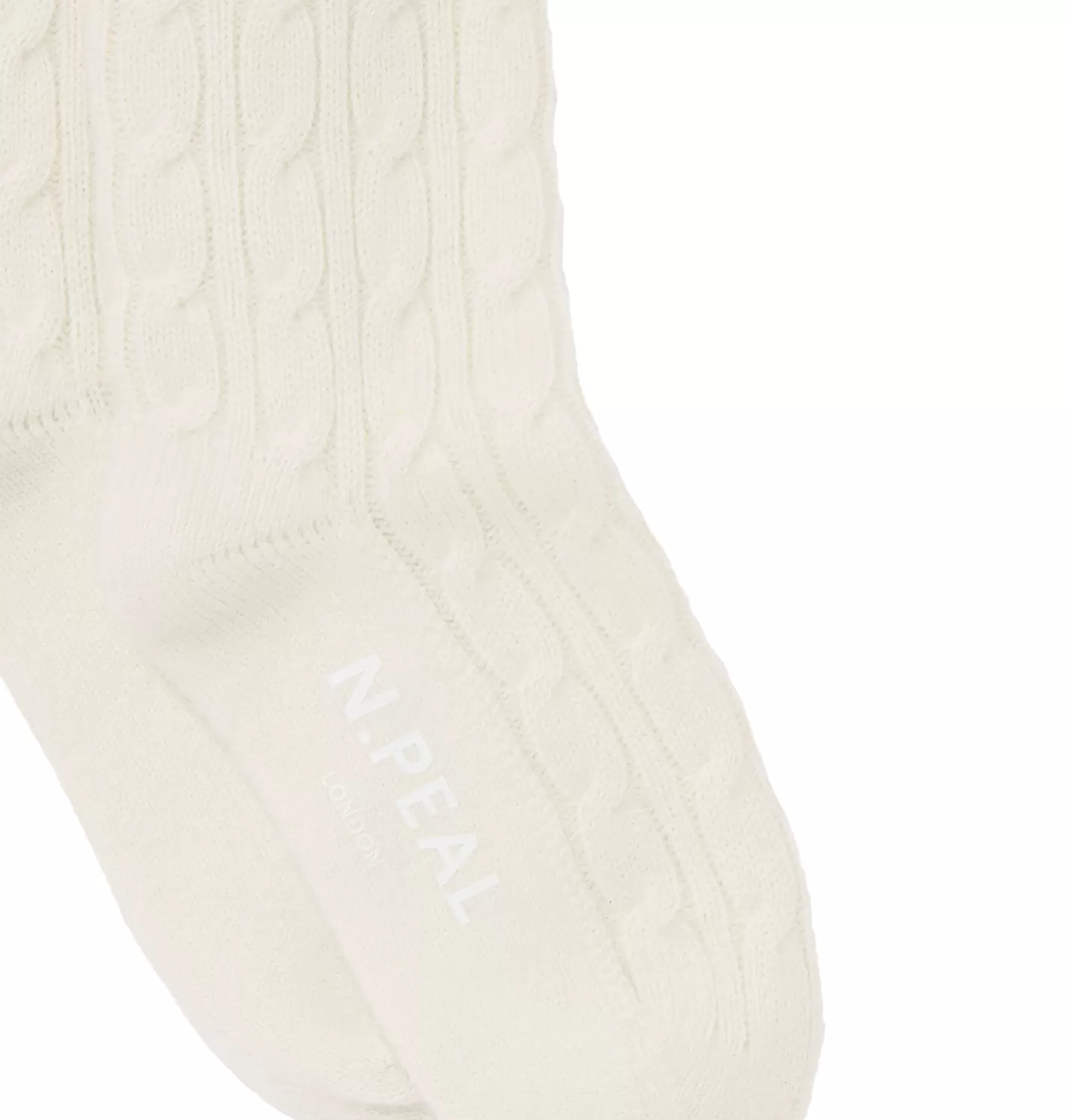 N.Peal Women's Cable Cashmere House Socks*Women Homeware | Slippers & Socks