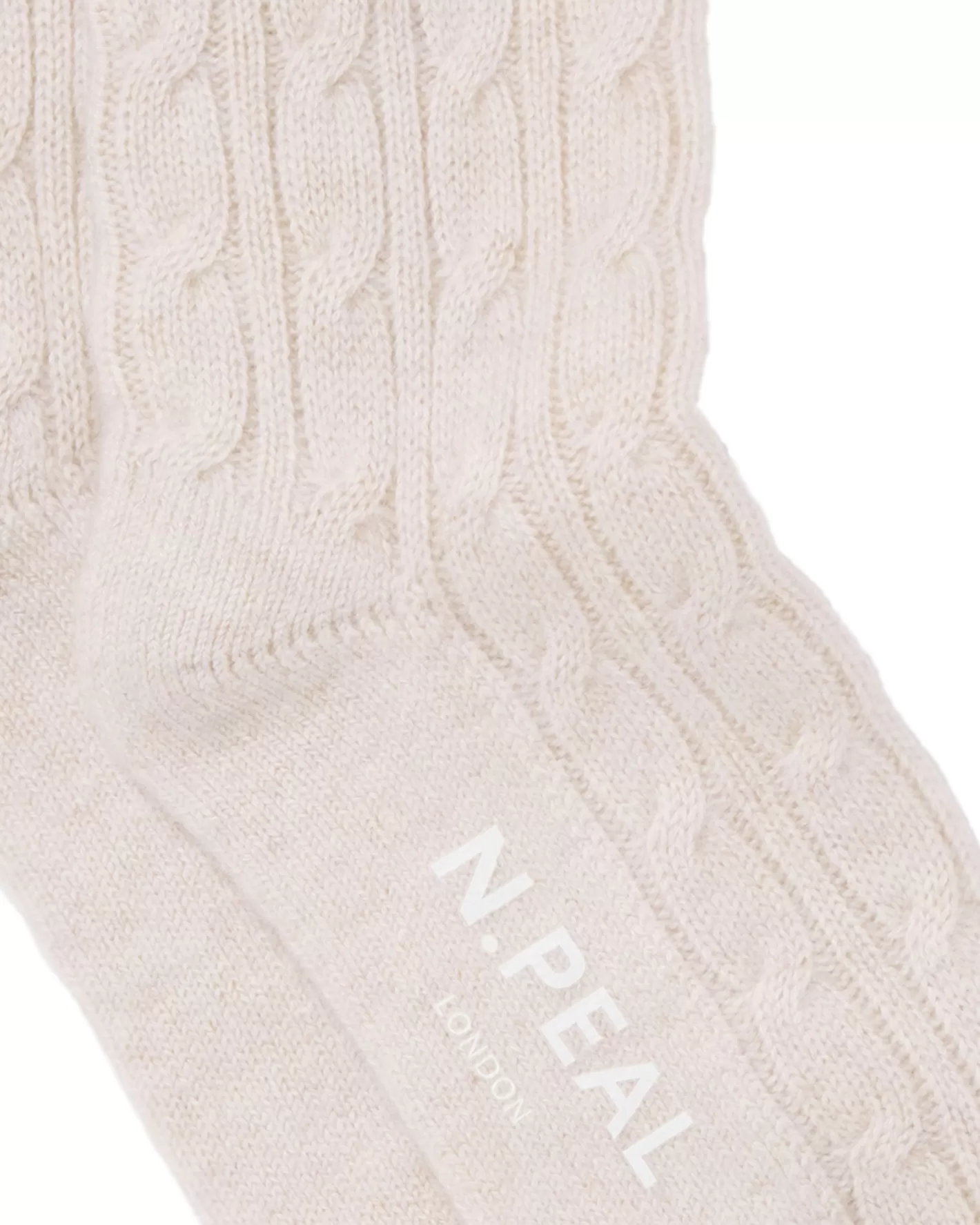 N.Peal Women's Cable Cashmere House Socks*Women Homeware | Slippers & Socks