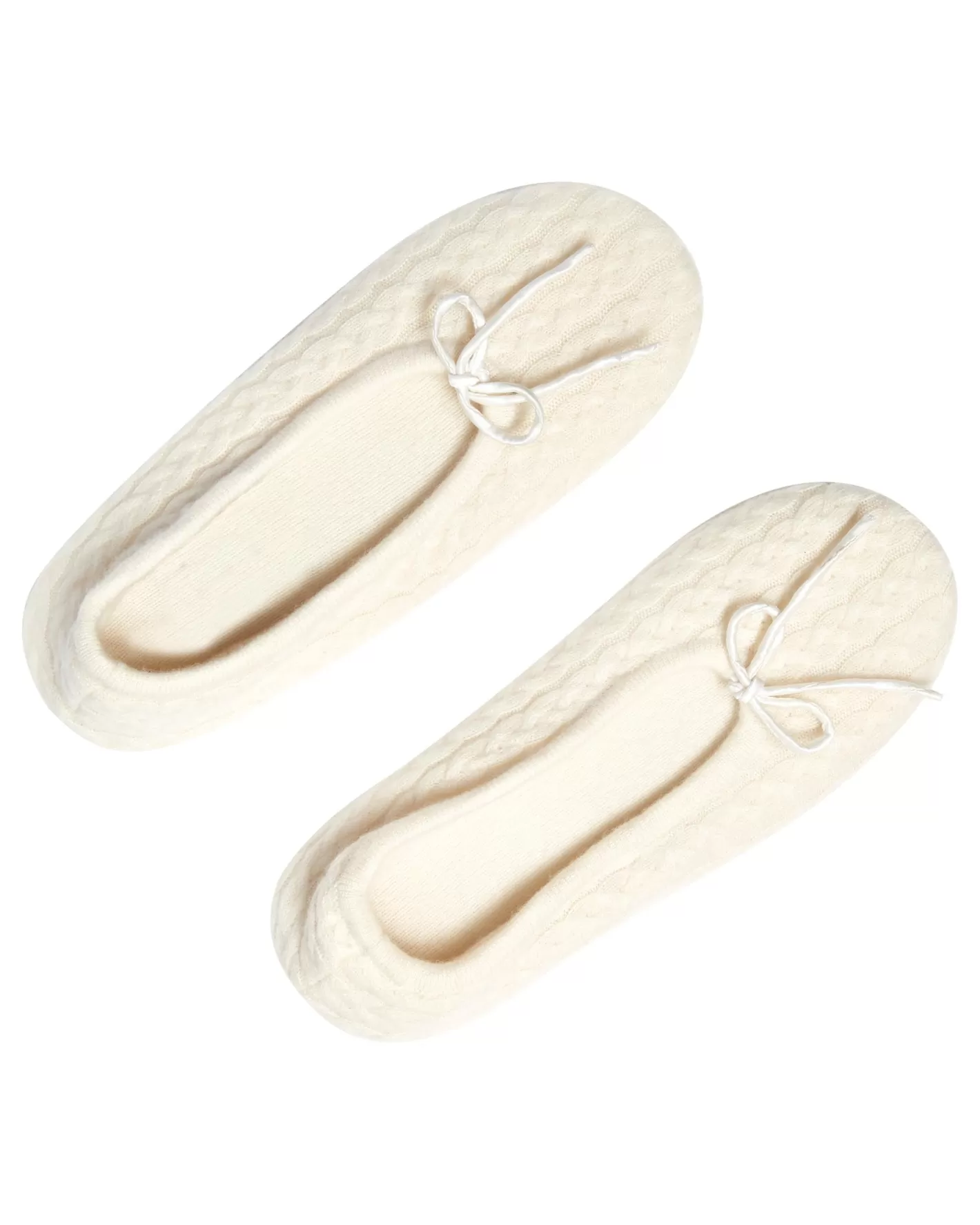 N.Peal Women's Cable Cashmere Slippers*Women Homeware | Slippers & Socks