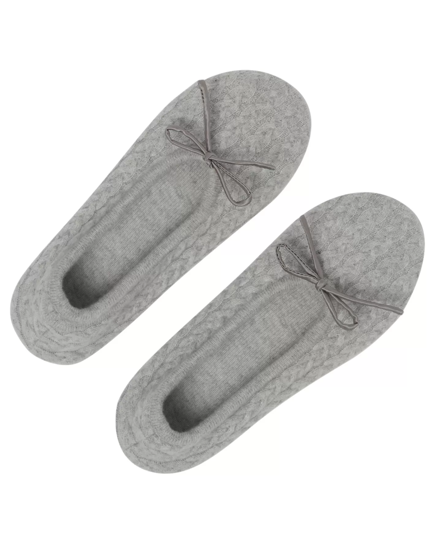 N.Peal Women's Cable Cashmere Slippers*Women Homeware | Slippers & Socks