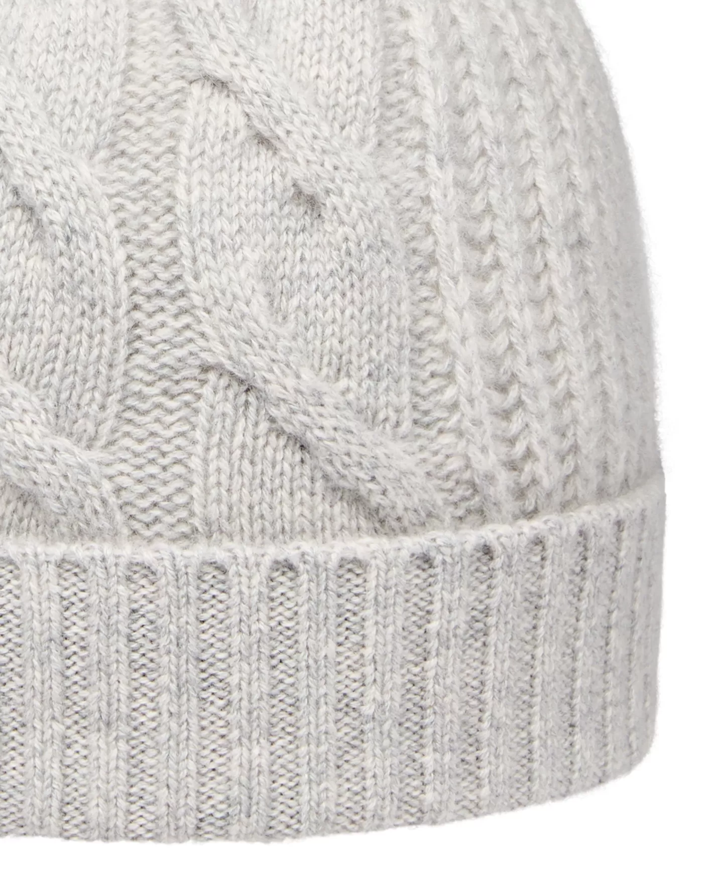 N.Peal Women's Cable Rib Cashmere Hat*Women Hats | Organic Cashmere