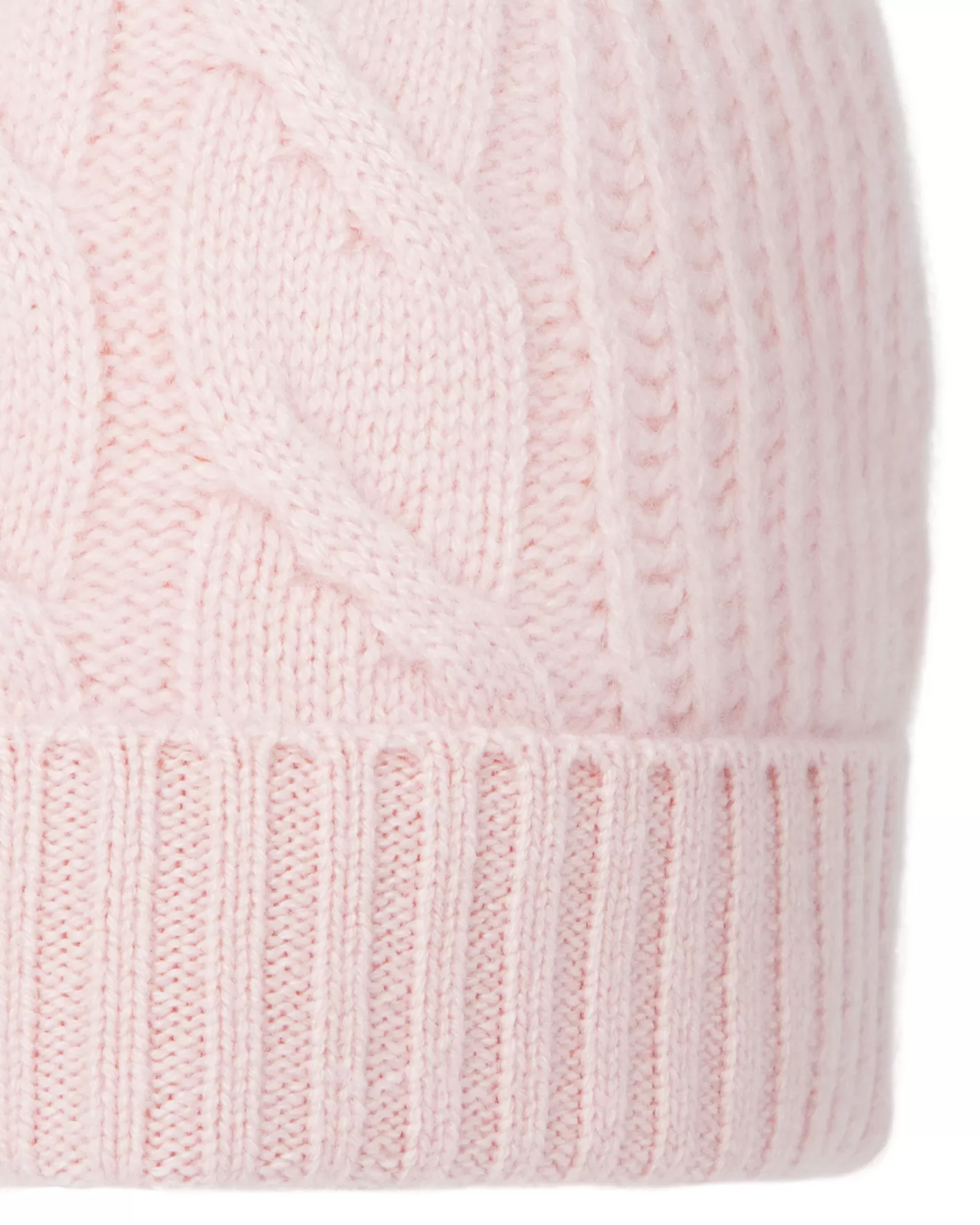 N.Peal Women's Cable Rib Cashmere Hat*Women Hats | Organic Cashmere