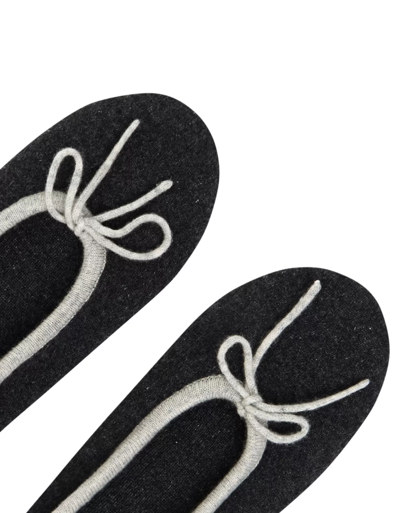 N.Peal Women's Contrast Trim Cashmere Slippers*Women Homeware | Slippers & Socks