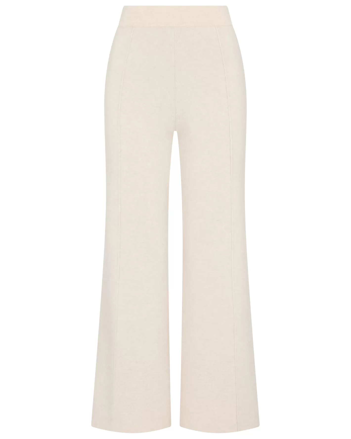 N.Peal Women's Double Face Pants*Women White | Natural