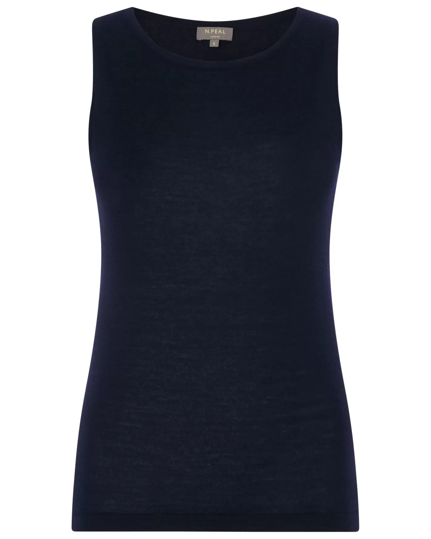 N.Peal Women's Ella Superfine Cashmere Shell Top*Women Navy | Blue