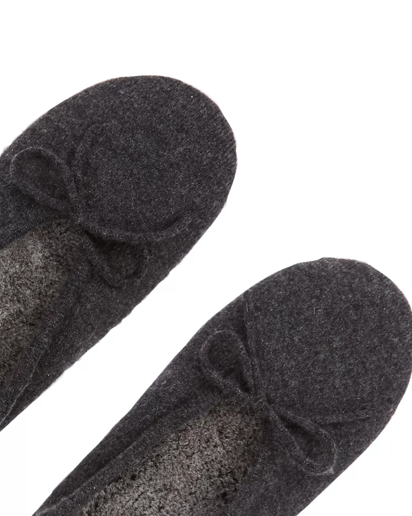 N.Peal Women's Fur Lined Cashmere Slippers*Women Homeware | Fur Trim Accessories