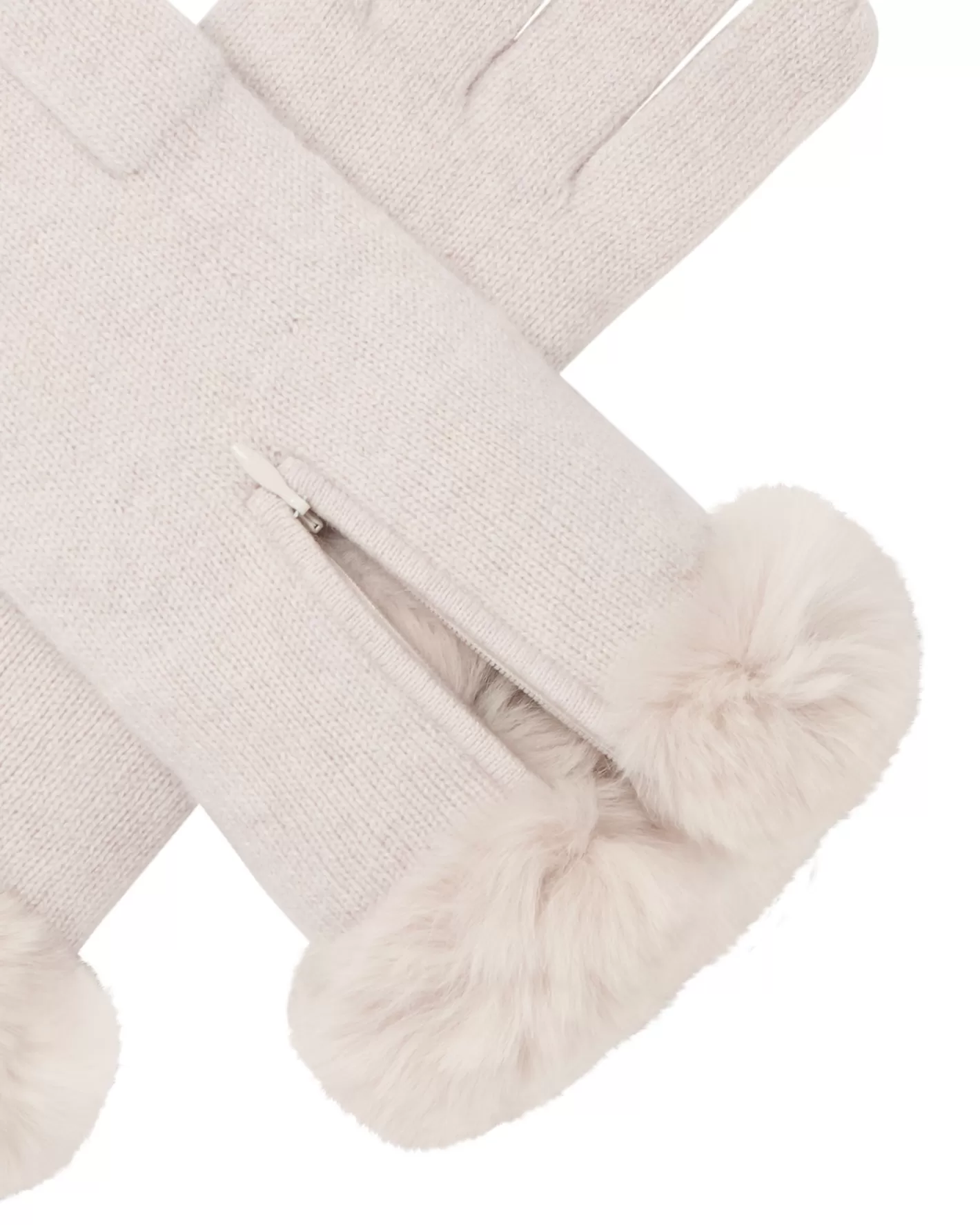 N.Peal Women's Fur Trim Cashmere Gloves*Women Fur Trim Accessories | Gloves