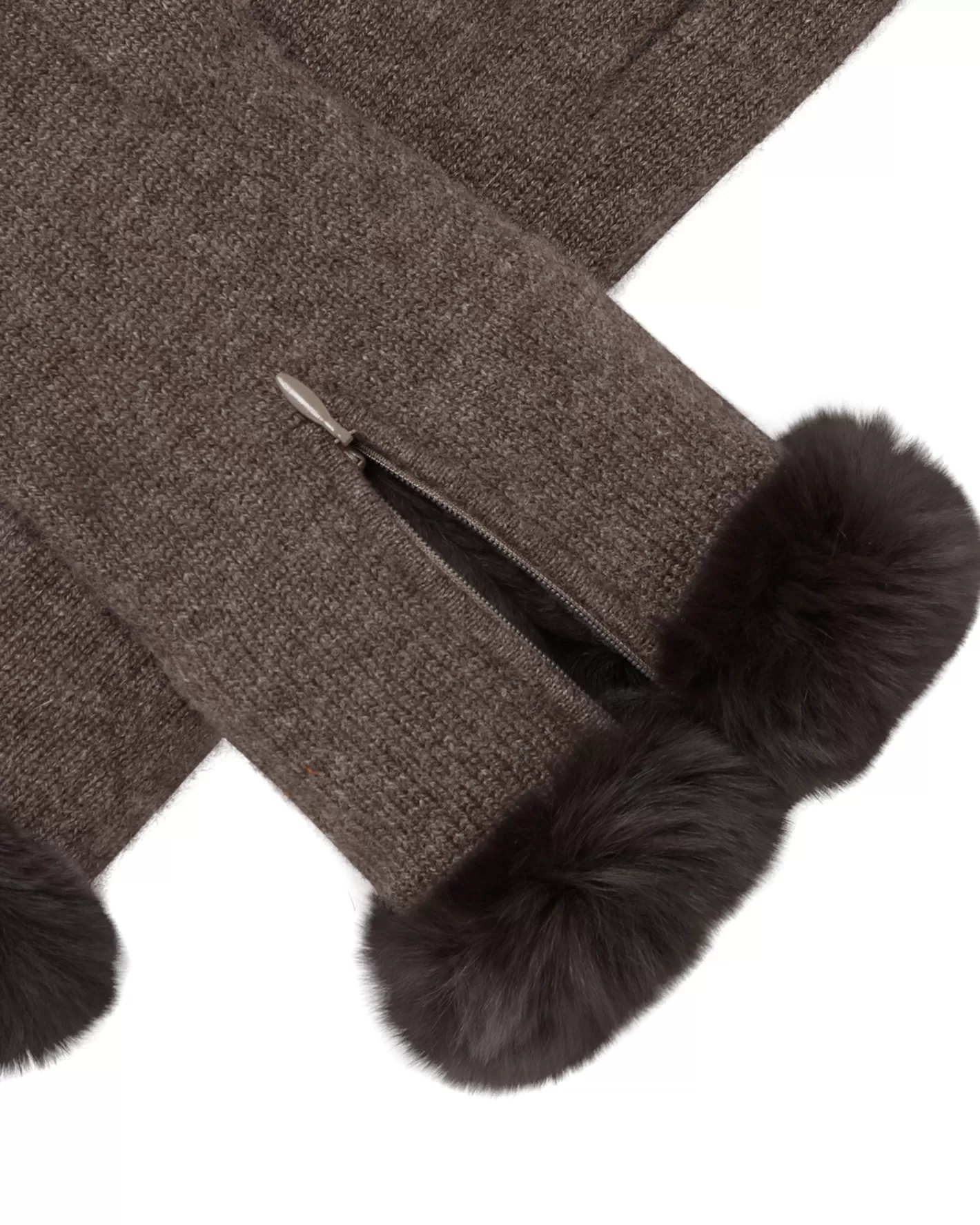 N.Peal Women's Fur Trim Cashmere Gloves*Women Gloves | Fur Trim Accessories