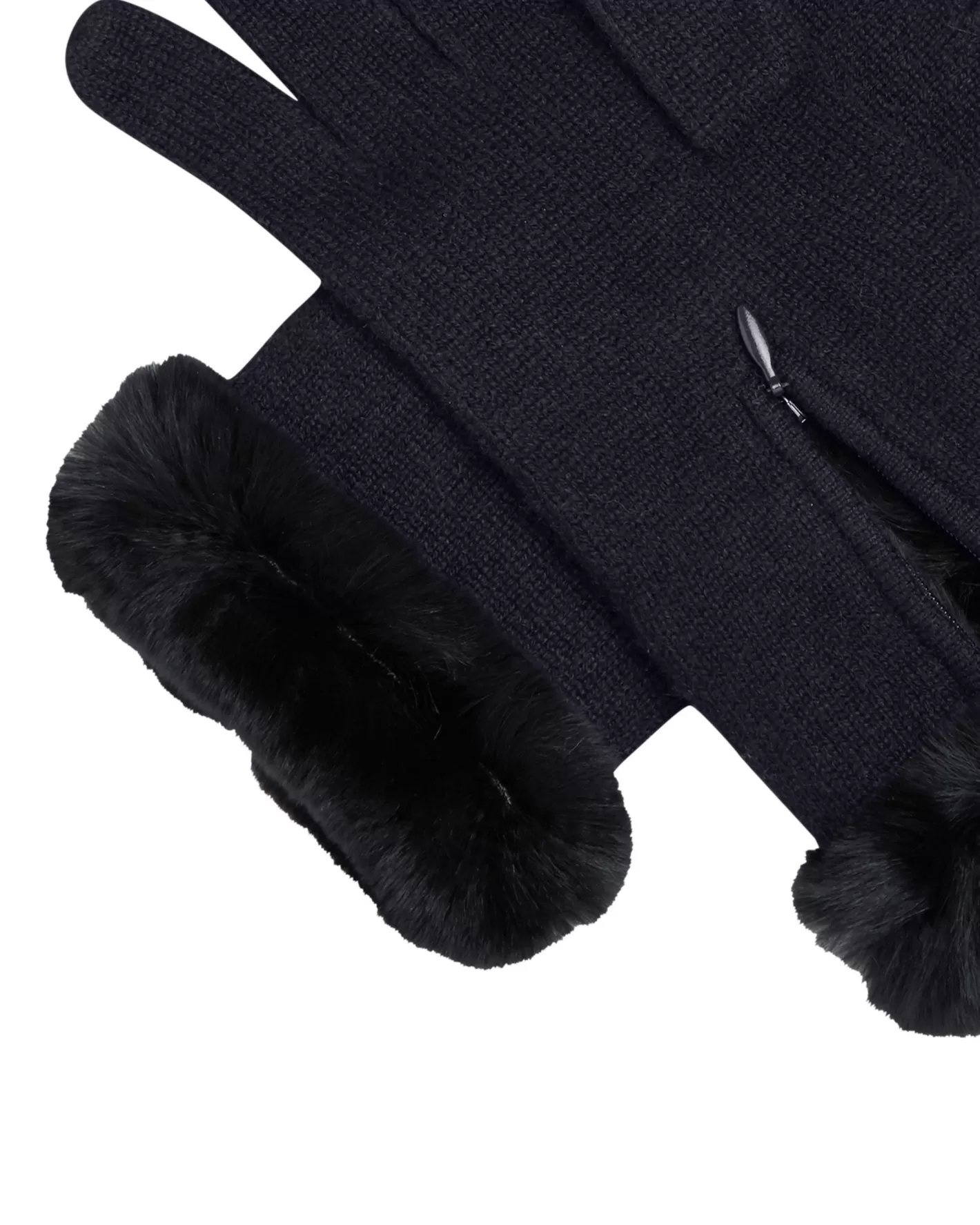 N.Peal Women's Fur Trim Cashmere Gloves*Women Fur Trim Accessories | Gloves