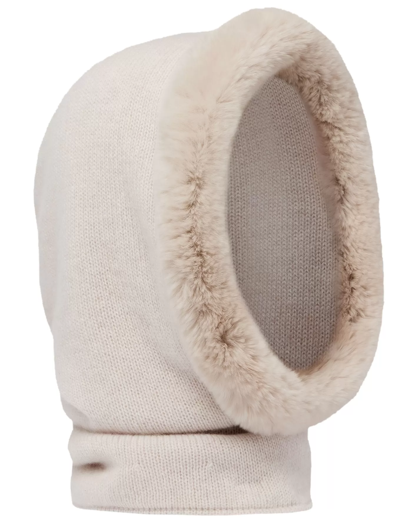 N.Peal Women's Fur Trim Ski Hood*Women Fur Trim Accessories