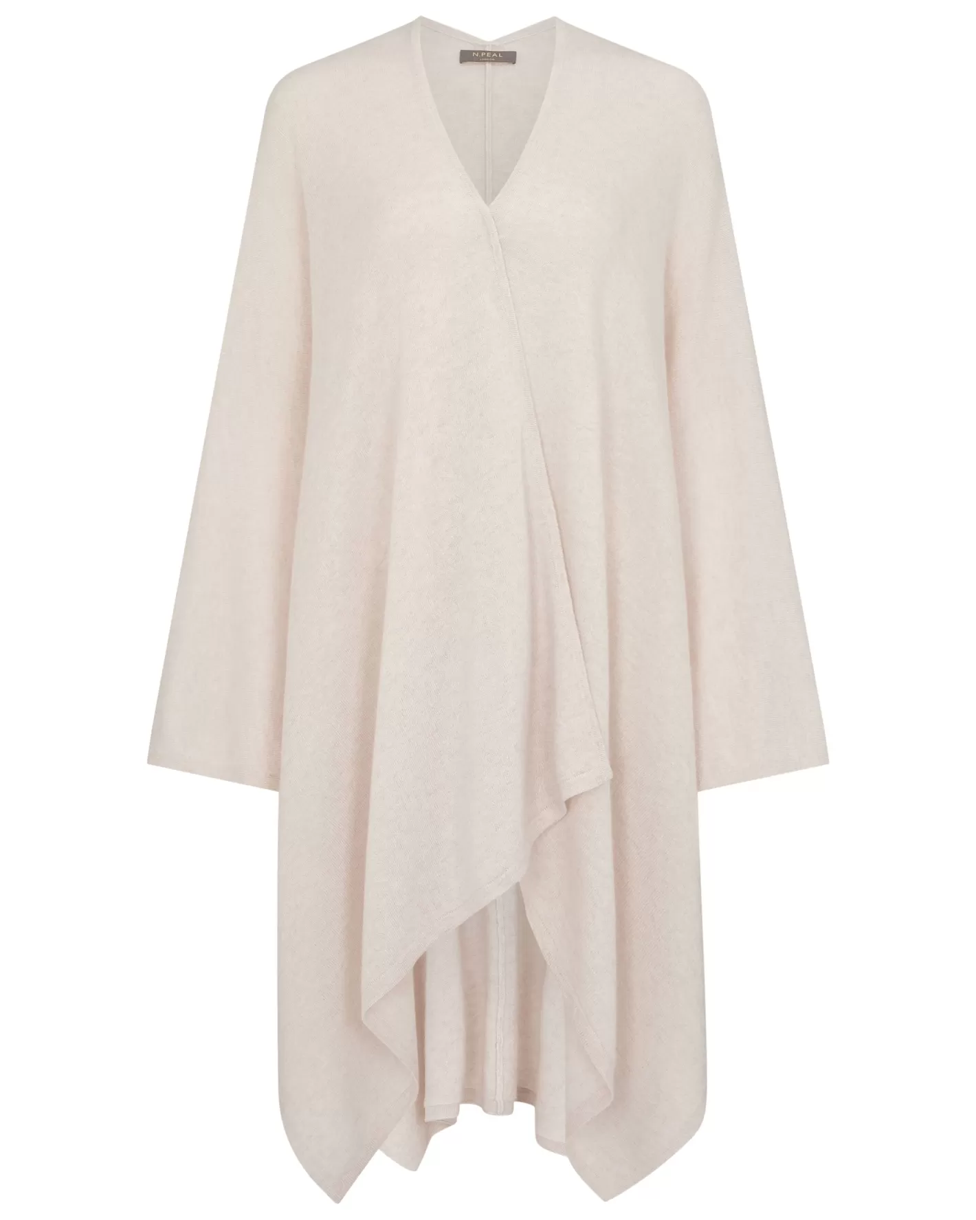 N.Peal Women's Lily Lightweight Cashmere Cape*Women White | Natural