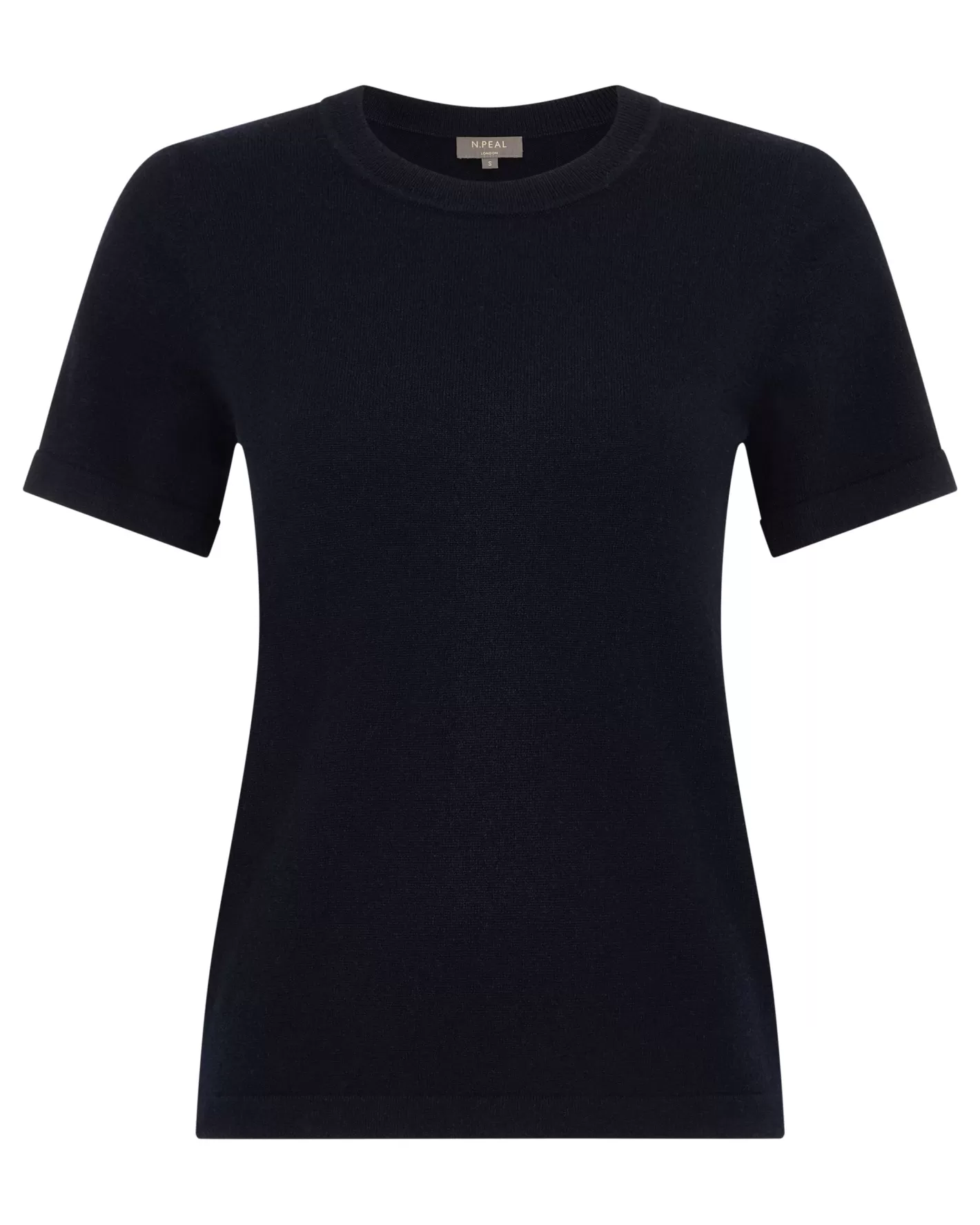 N.Peal Women's Lottie Cashmere T-Shirt*Women Navy | Blue