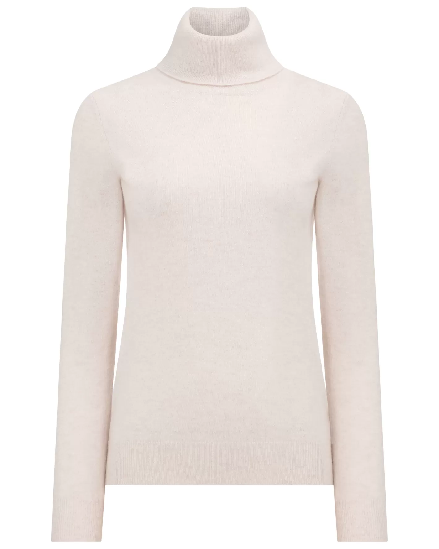 N.Peal Women's Luna Turtle Neck Cashmere Sweater*Women White | Natural