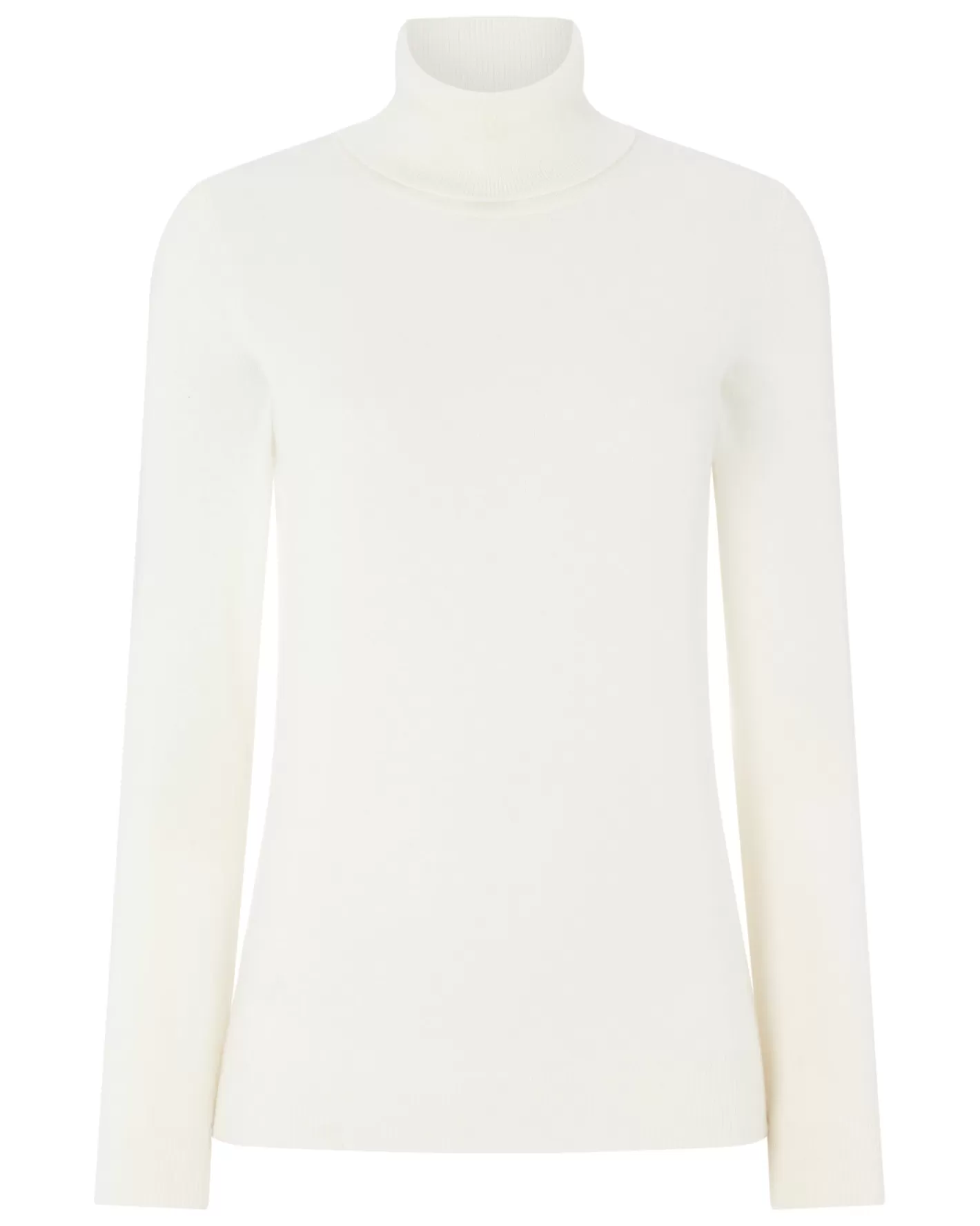 N.Peal Women's Luna Turtle Neck Cashmere Sweater*Women White | Natural