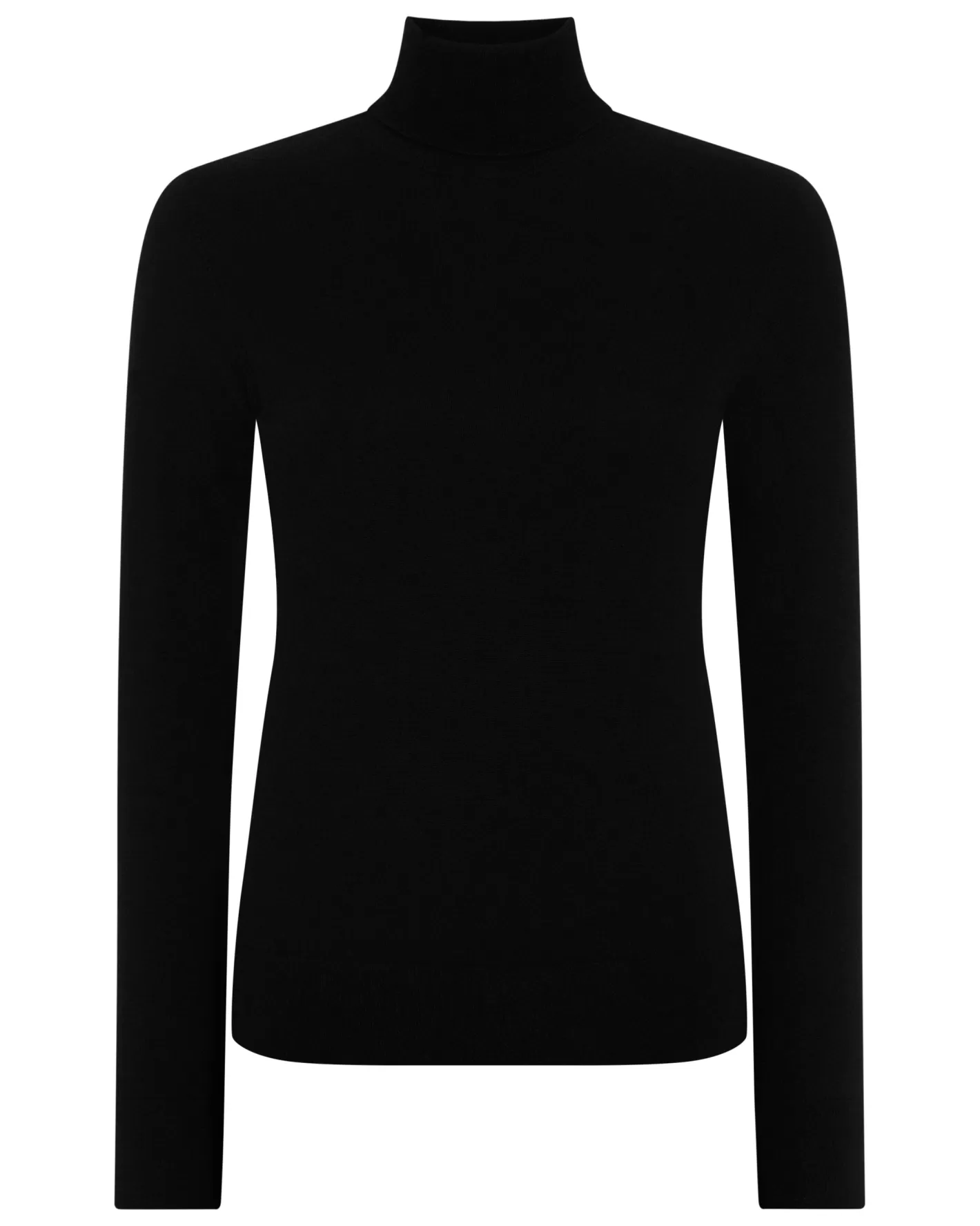 N.Peal Women's Margot Superfine Cashmere Turtle Neck Sweater*Women Black | Superfine Cashmere