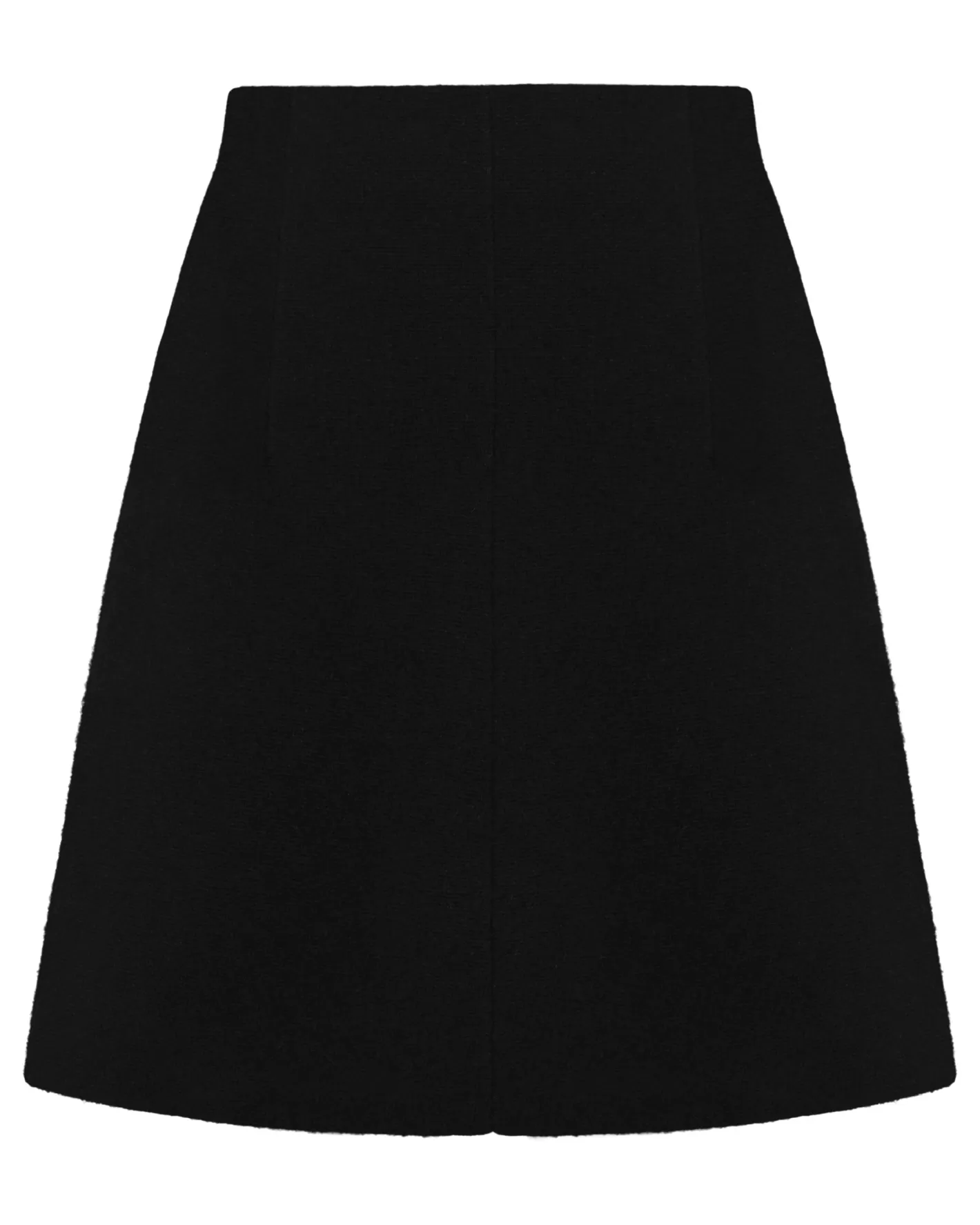 N.Peal Women's Milano Mini Cashmere Skirt*Women Black | Organic Cashmere