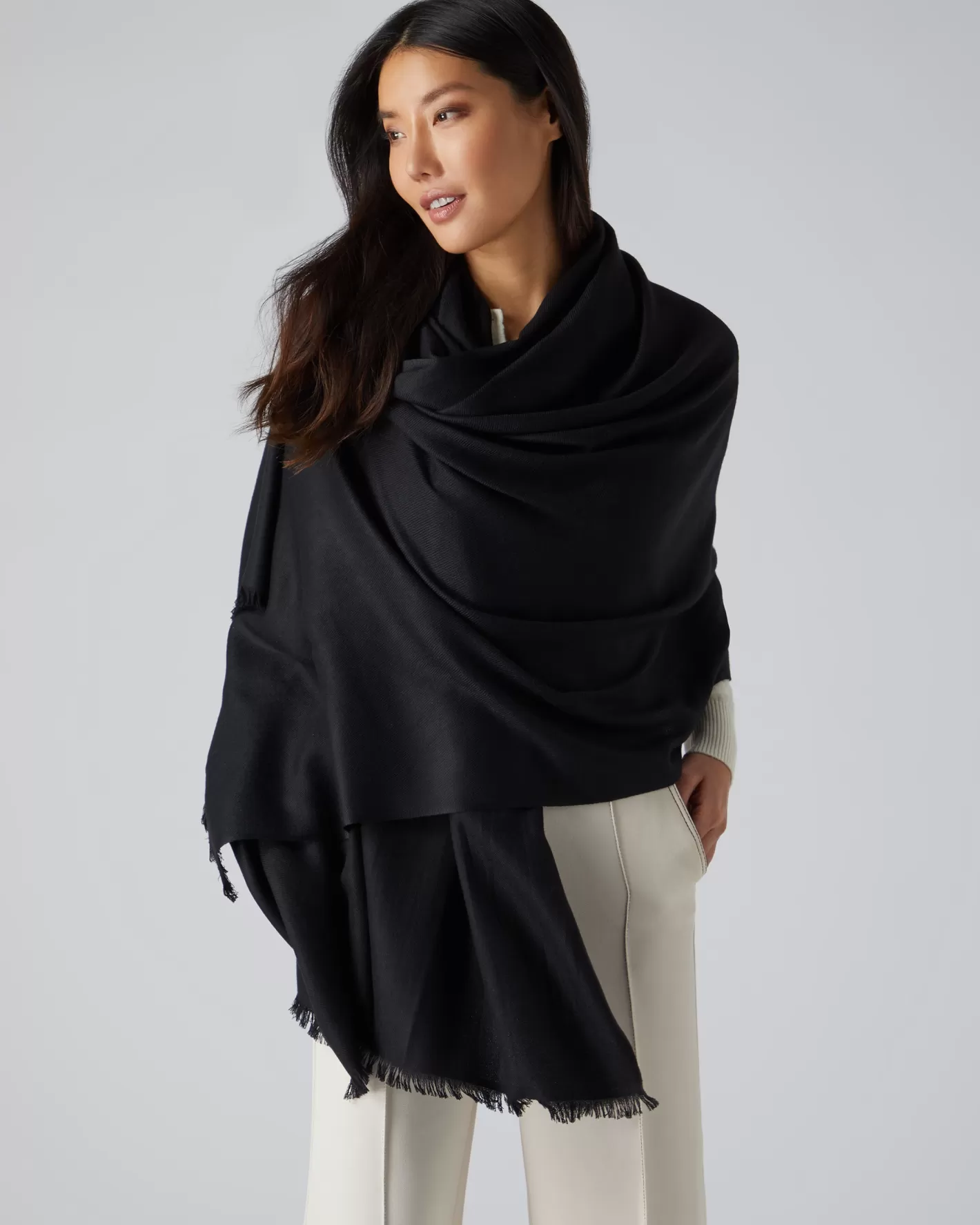 N.Peal Women's Pashmina Cashmere Shawl*Women Pashminas, Wraps & Shawls