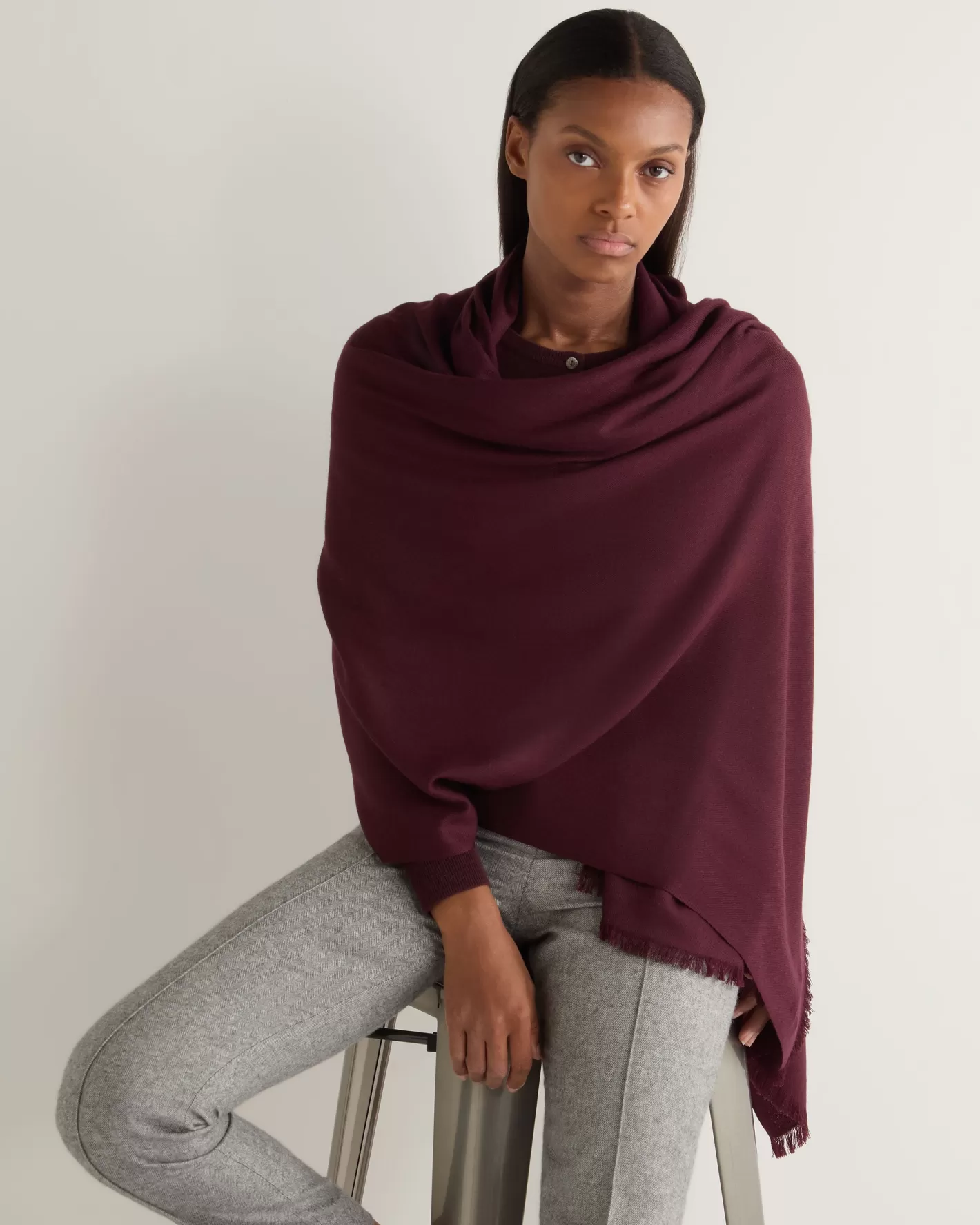 N.Peal Women's Pashmina Cashmere Shawl*Women Pashminas, Wraps & Shawls