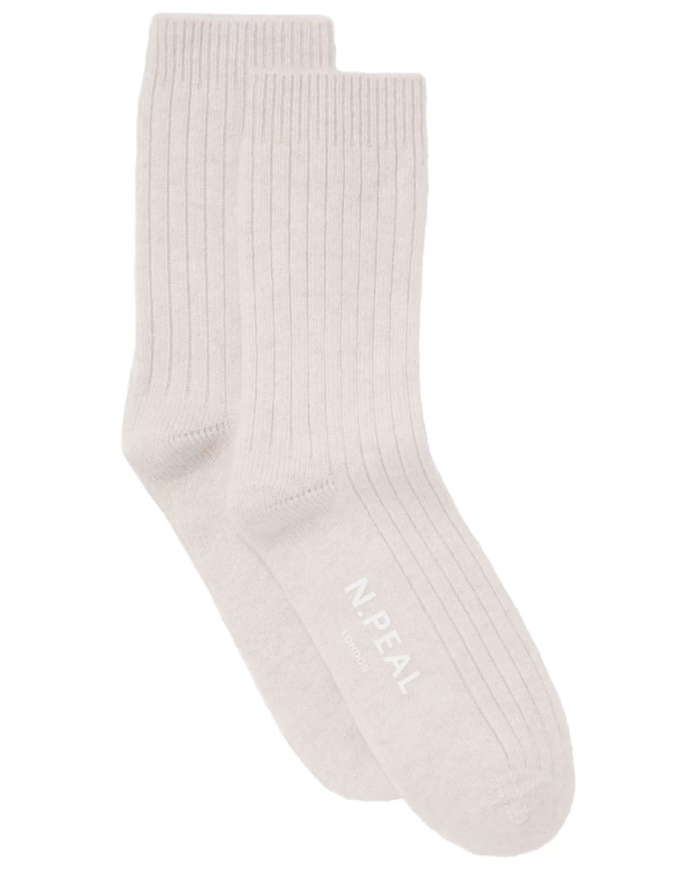 N.Peal Women's Rib Cashmere House Socks*Women Slippers & Socks | Gloves