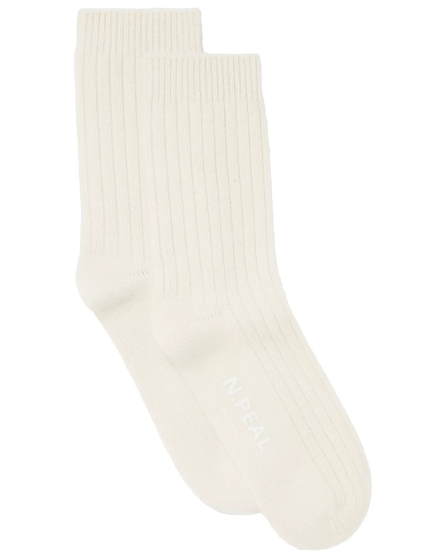 N.Peal Women's Rib Cashmere House Socks*Women Slippers & Socks | Gloves