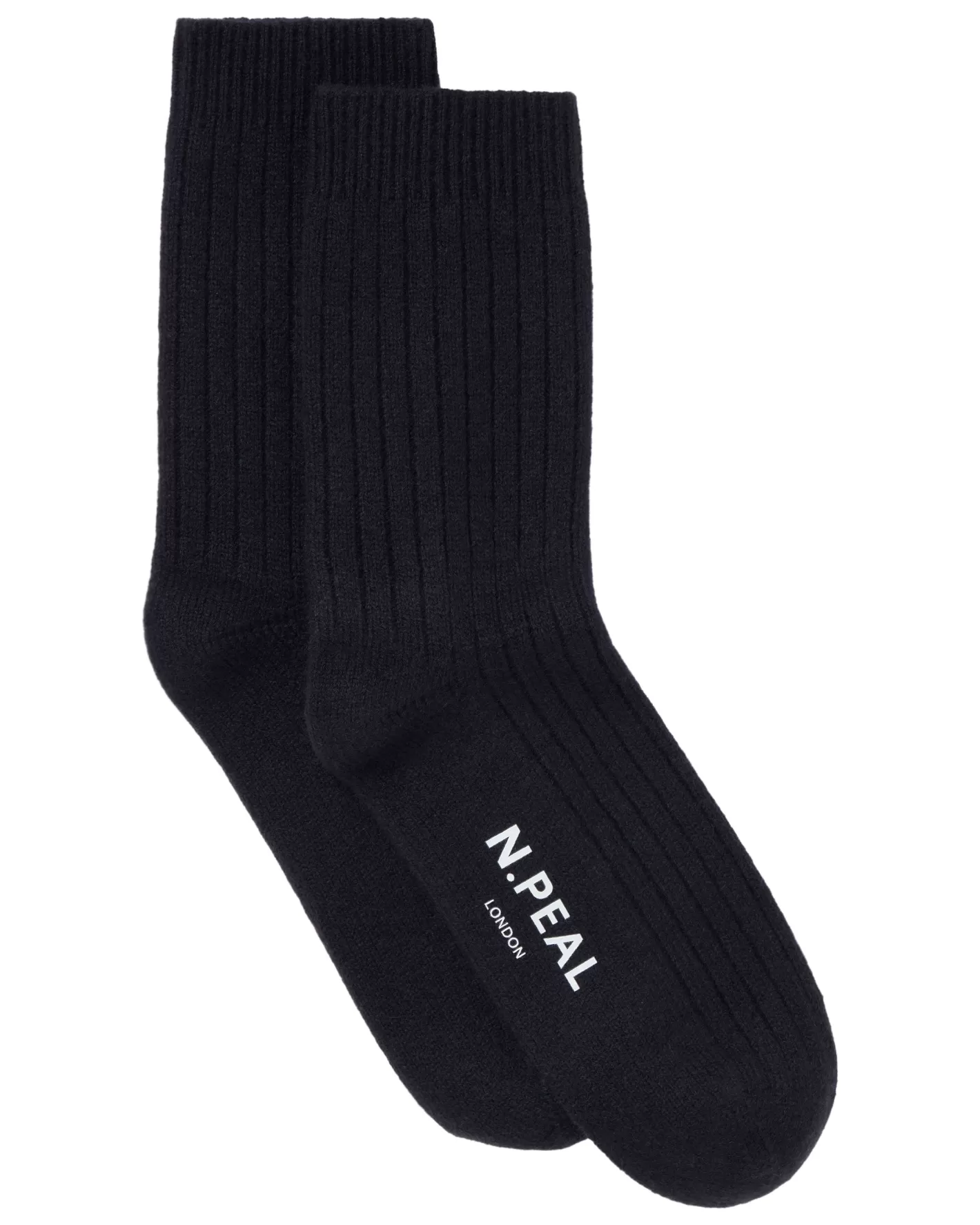 N.Peal Women's Rib Cashmere House Socks*Women Slippers & Socks | Gloves