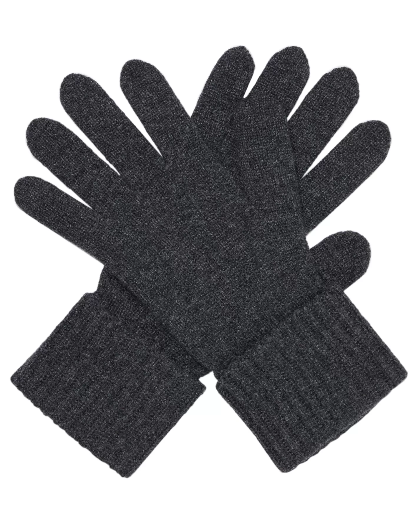 N.Peal Women's Ribbed Cashmere Gloves*Women Gloves | Organic Cashmere