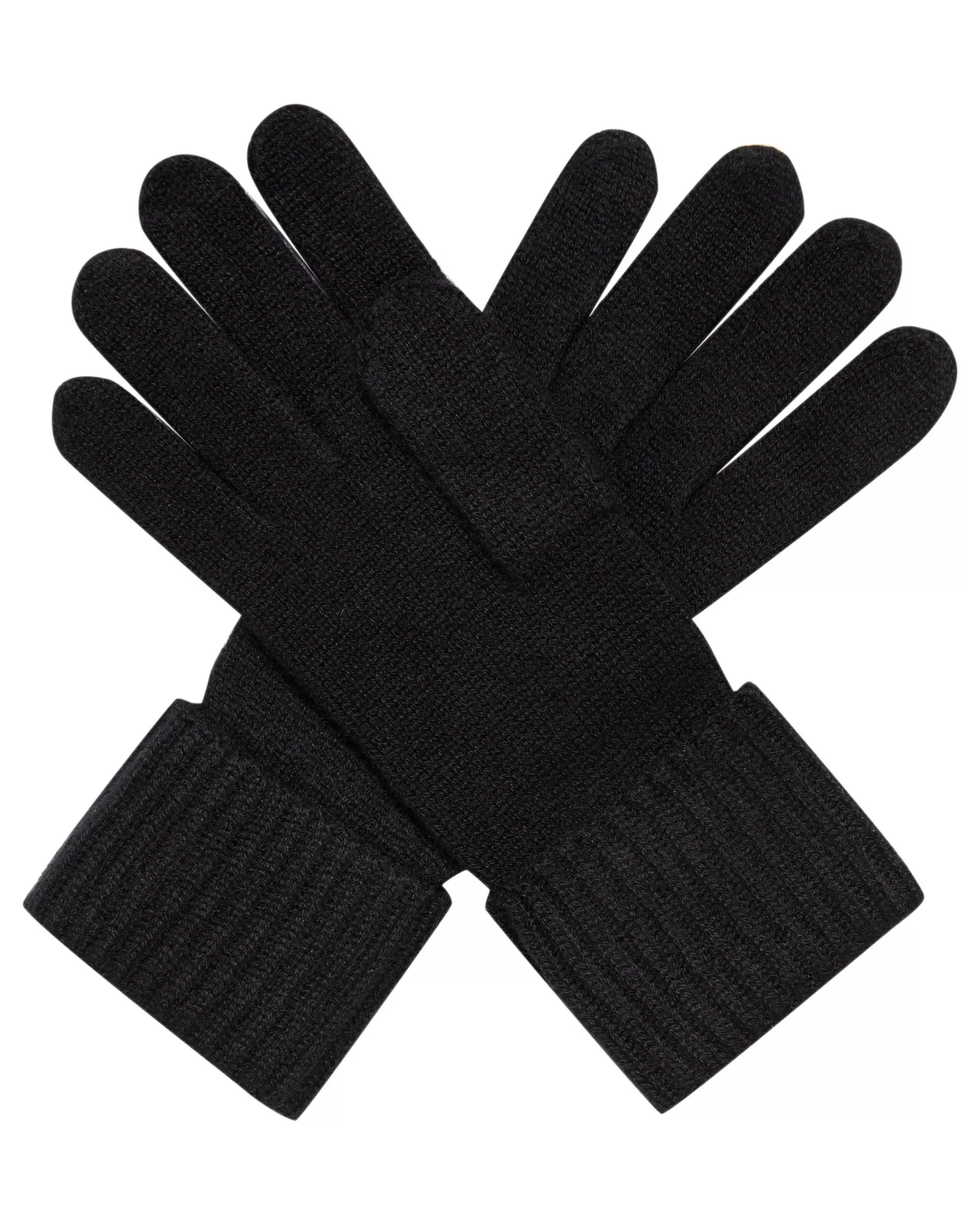 N.Peal Women's Ribbed Cashmere Gloves*Women Gloves | Organic Cashmere