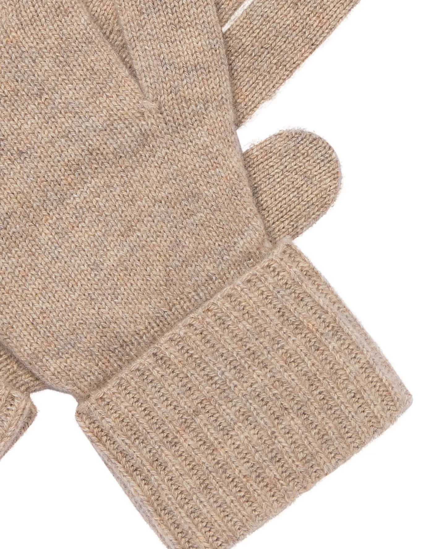 N.Peal Women's Ribbed Cashmere Gloves*Women Gloves | Organic Cashmere