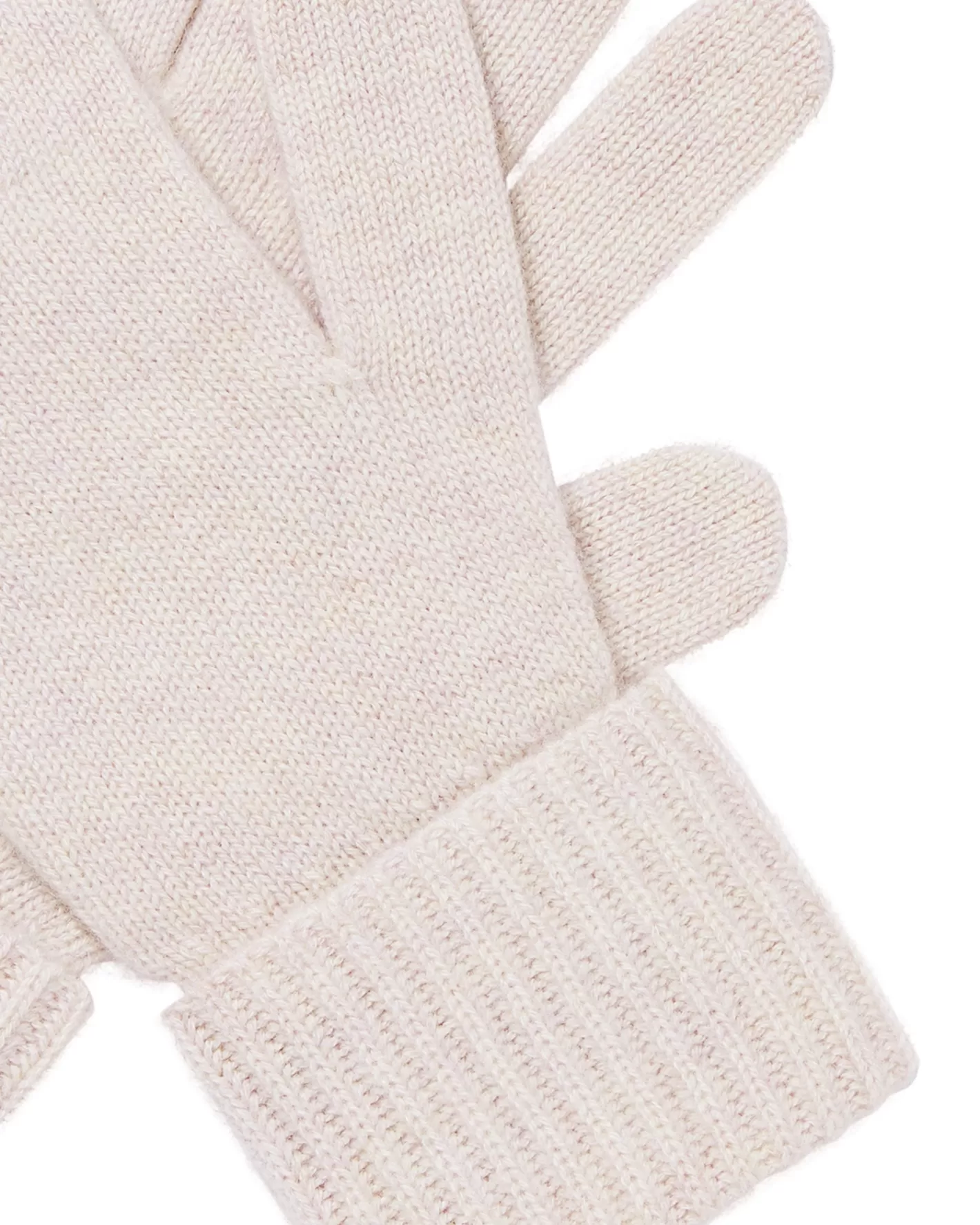 N.Peal Women's Ribbed Cashmere Gloves*Women Gloves | Organic Cashmere