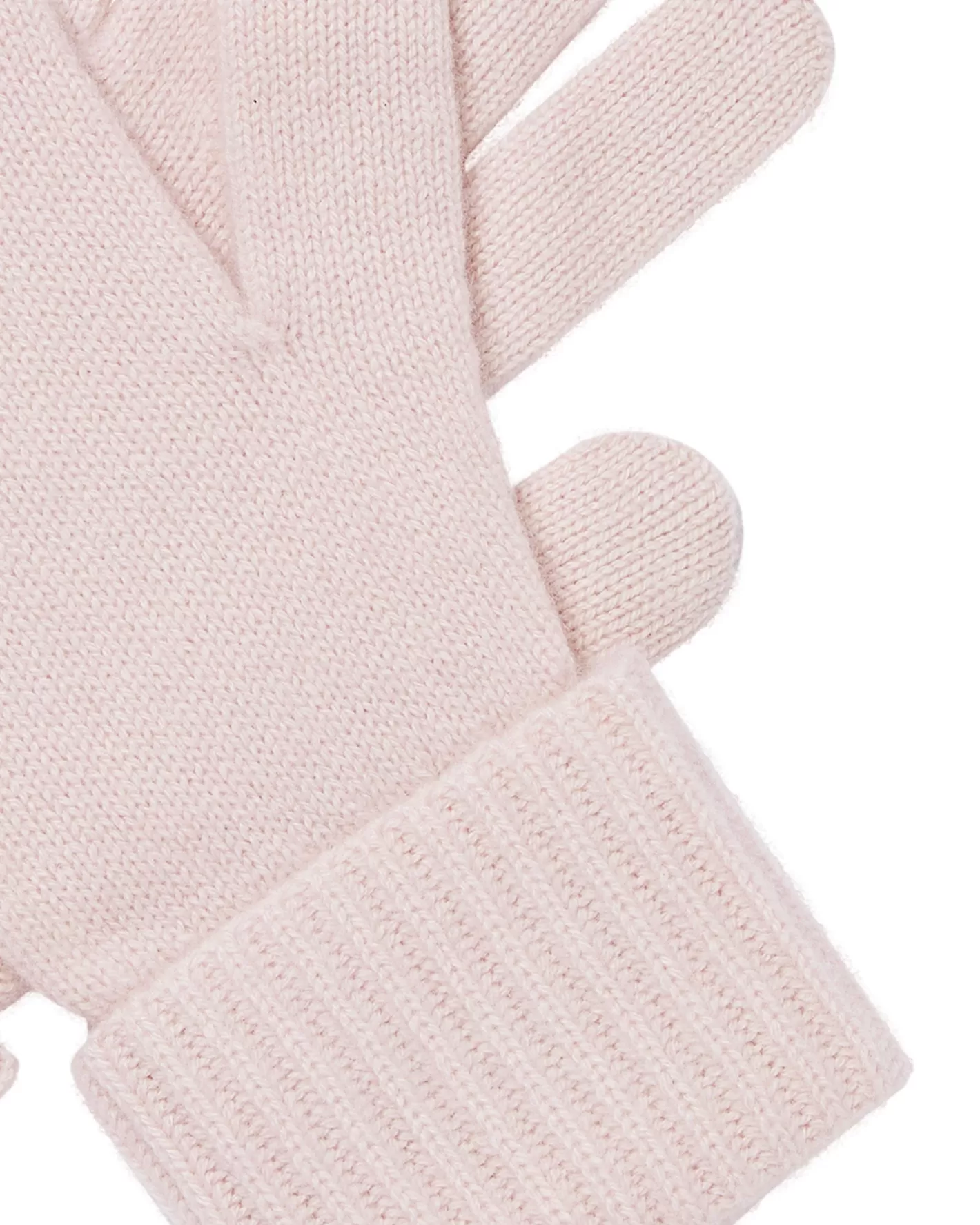 N.Peal Women's Ribbed Cashmere Gloves*Women Gloves | Organic Cashmere