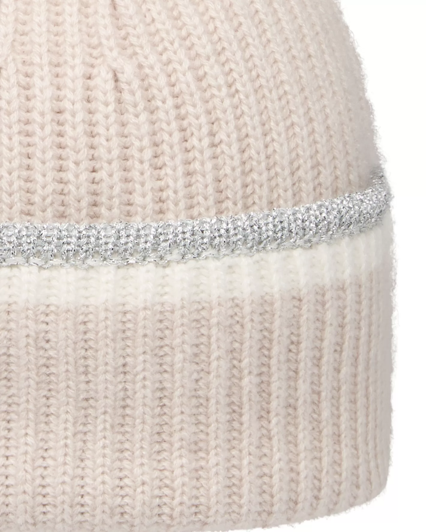 N.Peal Women's Sparkle Trim Cashmere Hat With Lurex*Women Hats