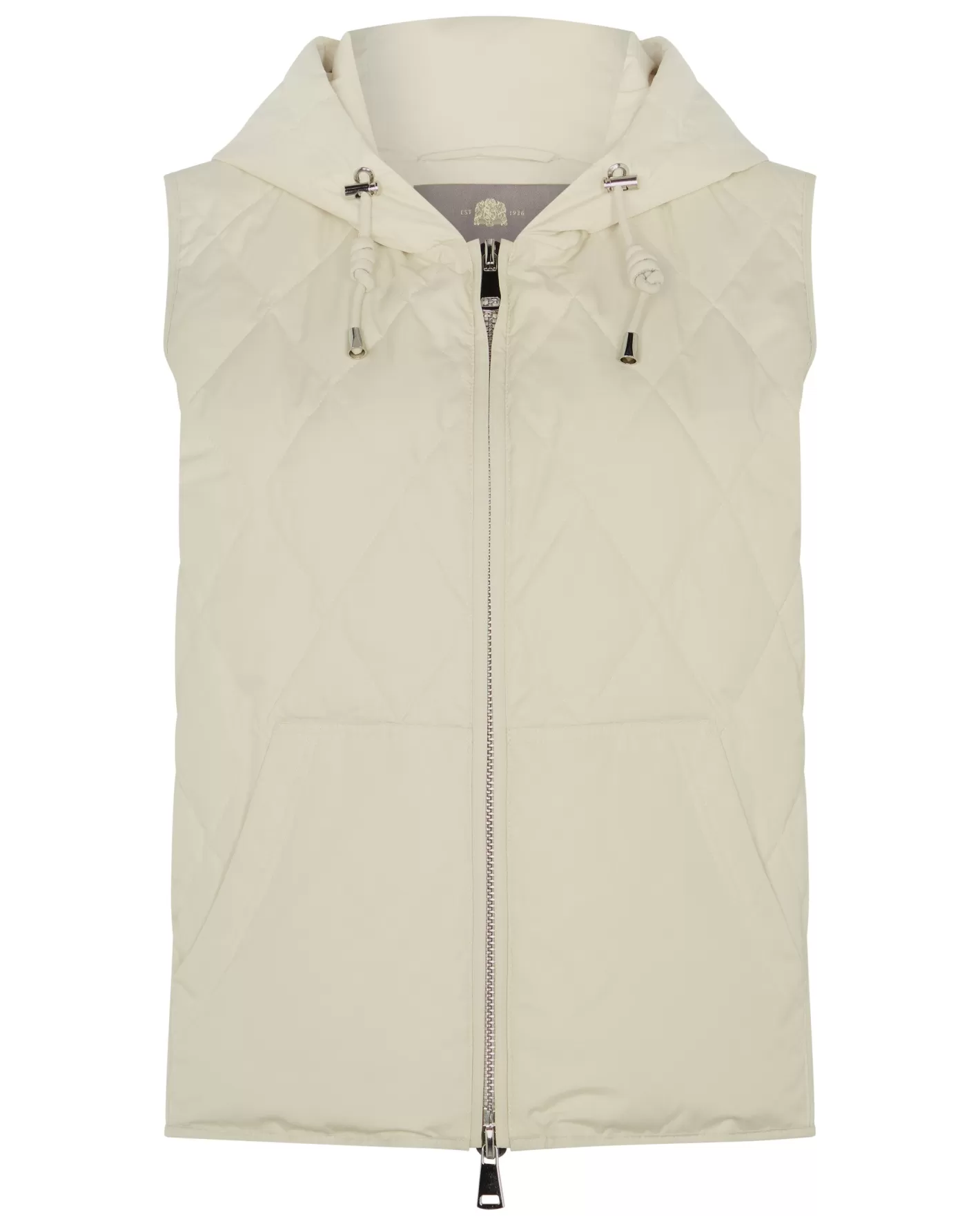 N.Peal Women's Tara Down Gilet*Women White | Woven Collection